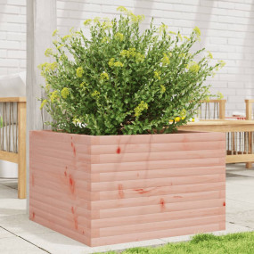 Garden Planter Natural Wood Solid Douglas Fir wood 27.6...