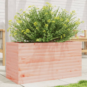 Garden Planter Natural Wood Solid Douglas Fir wood Medi...