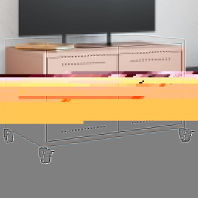 TV Cabinet Pink Cold-rolled steel Medium TV Cabinet Rec...