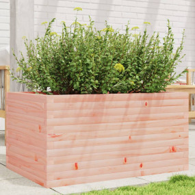 Garden Planter Natural Douglas Wood Solid Douglas Wood