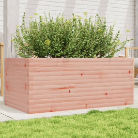 Garden Planter Natural wood Solid Douglas Fir wood Medi...