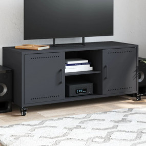 TV Cabinet Anthracite Cold-rolled steel Medium TV Cabin...