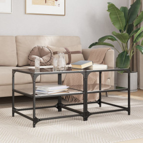 Coffee Table Black, Transparent