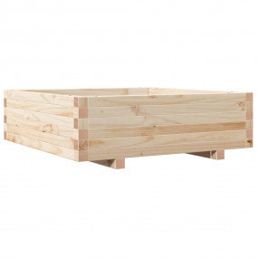 Garden Planter Natural wood Solid pinewood Medium Durab...