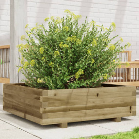 Garden Planter Brown Tough Vacuum Pressure Impregnated ...