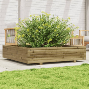 Garden Planter Natural wood Vacuum pressure treated pin...