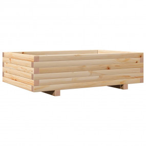 Garden Planter Natural Pine Solid pinewood (untreated)