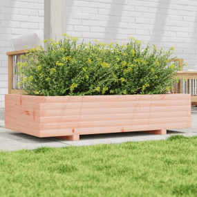 Garden Planter Natural Wood Solid Douglas Fir wood Medi...