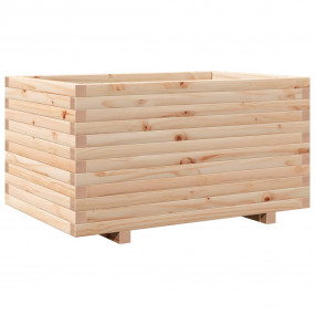 Garden Planter Natural wood finish Solid pinewood Large...