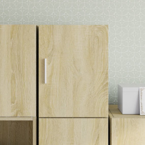 Wall Cabinet Sonoma Oak Engineered wood 11.8 in x 16.7 ...