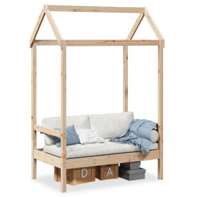 Bench Natural Pine Solid Pine Wood Medium Breathable De...