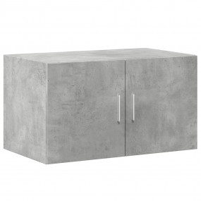 Wall Cabinet Concrete grey Engineered wood Medium Wall ...