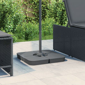 Umbrella Base Set Anthracite Polypropylene Large Detach...