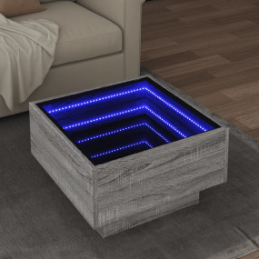 Coffee Table Grey Sonoma Engineered wood, glass 19.7 in