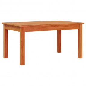Coffee Table Wax brown Solid pine wood 31.5 x 19.7 x 15...
