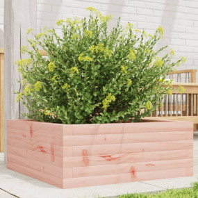 Garden Planter Douglas wood natural Solid Douglas fir w...