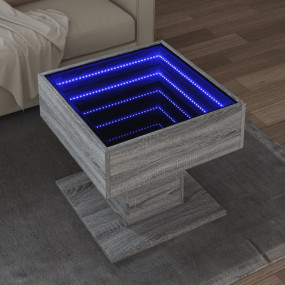 Coffee Table Grey Sonoma Engineered wood, Glass
