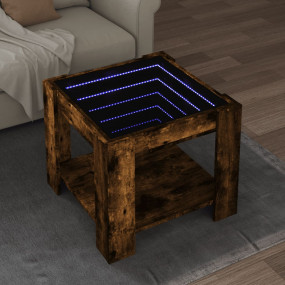 Coffee Table Smoked oak Engineered wood, glass Coffee T...