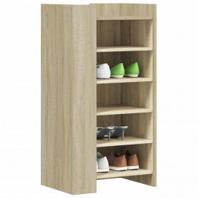 Shoe Cabinet Sonoma Oak Engineered Wood Medium Shoe Cab...