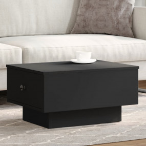 Coffee Table Black Engineered wood, metal Medium Coffee...