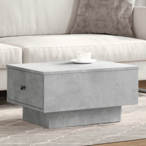 Coffee Table Concrete grey Engineered wood, metal Mediu...