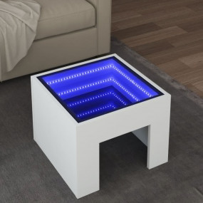 Coffee Table White Engineered wood Standard Coffee Tabl...