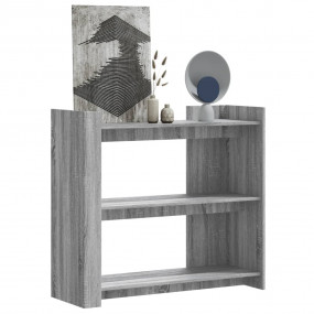 Console Table Gray Sonoma Engineered wood 39.4 x 13.8 x...
