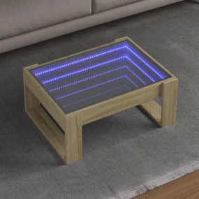 Coffee Table Sonoma Oak Engineered Wood Medium Coffee T...