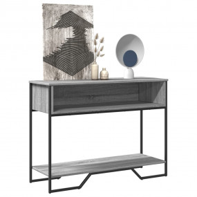 Console Table Grey Sonoma Engineered wood 39.4 x 13.8 x...