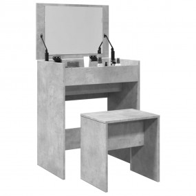 Dressing Table Concrete grey Engineered wood Medium