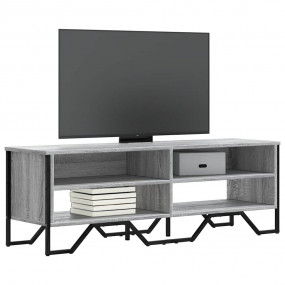 TV Cabinet Gray Sonoma Engineered Wood Medium Modern TV...