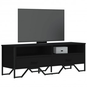 TV Cabinet Black Engineered wood, metal Standard TV Cab...