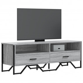 TV Cabinet Grey Sonoma Engineered wood, metal Medium TV...