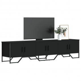 TV Cabinet Black Engineered wood, metal 71.0 x 13.4 x 1...