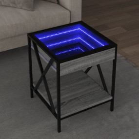 Coffee Table Grey Sonoma Engineered wood, Glass, Metal
