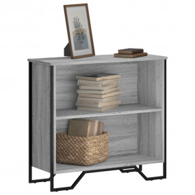 Bookcase Grey Sonoma Engineered Wood Medium Bookcase