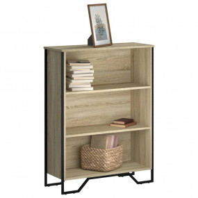 Bookcase Sonoma oak Engineered wood Medium Bookcase Rec...