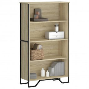 Bookcase Sonoma oak Engineered wood Medium Bookcase Rec...