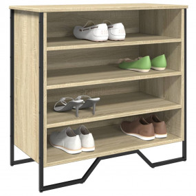 Shoe Cabinet Sonoma oak Engineered wood, metal Medium