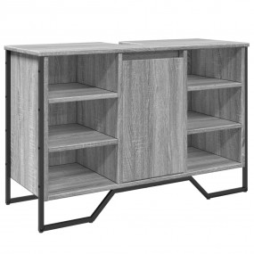 Bathroom Sink Cabinet Grey Sonoma Engineered Wood Mediu...