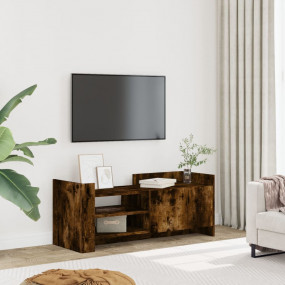 TV Cabinet Smoked oak Engineered wood Standard TV Cabin...