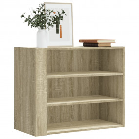 Wall Cabinet Sonoma Oak Engineered Wood Medium Wall Cab...