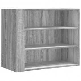 Wall Cabinet Gray Sonoma Engineered Wood Medium Wall Ca...