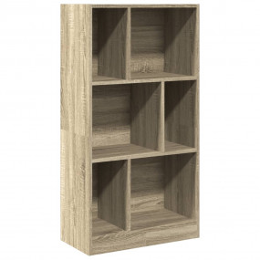 Bookcase Sonoma Oak Engineered Wood Medium Bookcase Rec...
