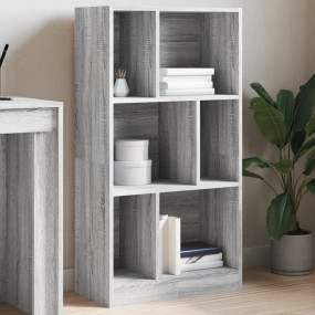 Bookcase Grey sonoma Engineered wood Medium Bookcase