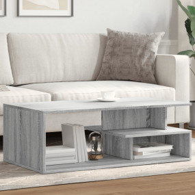 Coffee Table Gray Sonoma Engineered Wood Medium Coffee ...