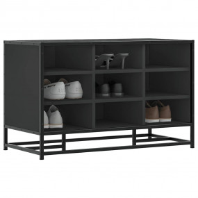 Shoe Bench Black Engineered wood, metal Medium Shoe Ben...