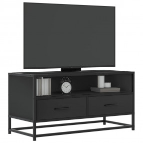 TV Cabinet Black Engineered wood, metal 31.5 x 13.6 x 1...