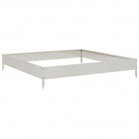 Garden Raised Bed Silver Stainless Steel Medium Heat-re...