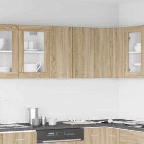 Hanging Cabinet Sonoma Oak Engineered Wood Medium Hangi...